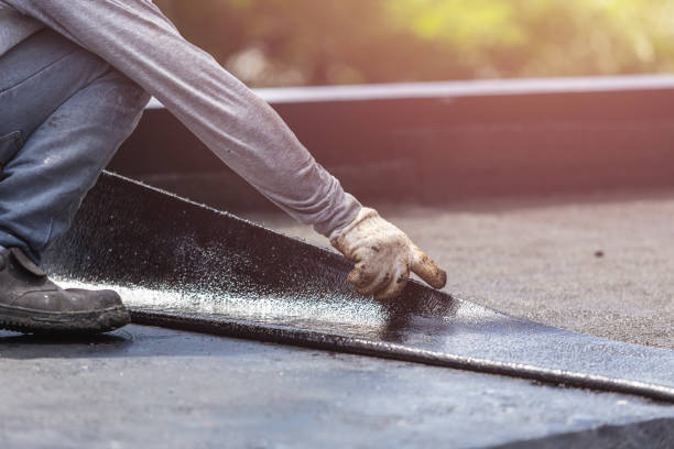 Professional Waterproofing technician working in Neenah, WI